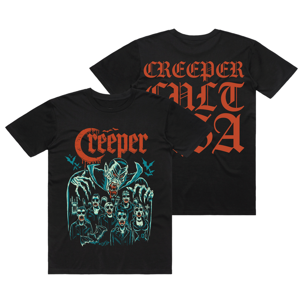 Creeper - Cult Tee Hoodie, Sweatshirt | PureTeeCo.com (Image 1)