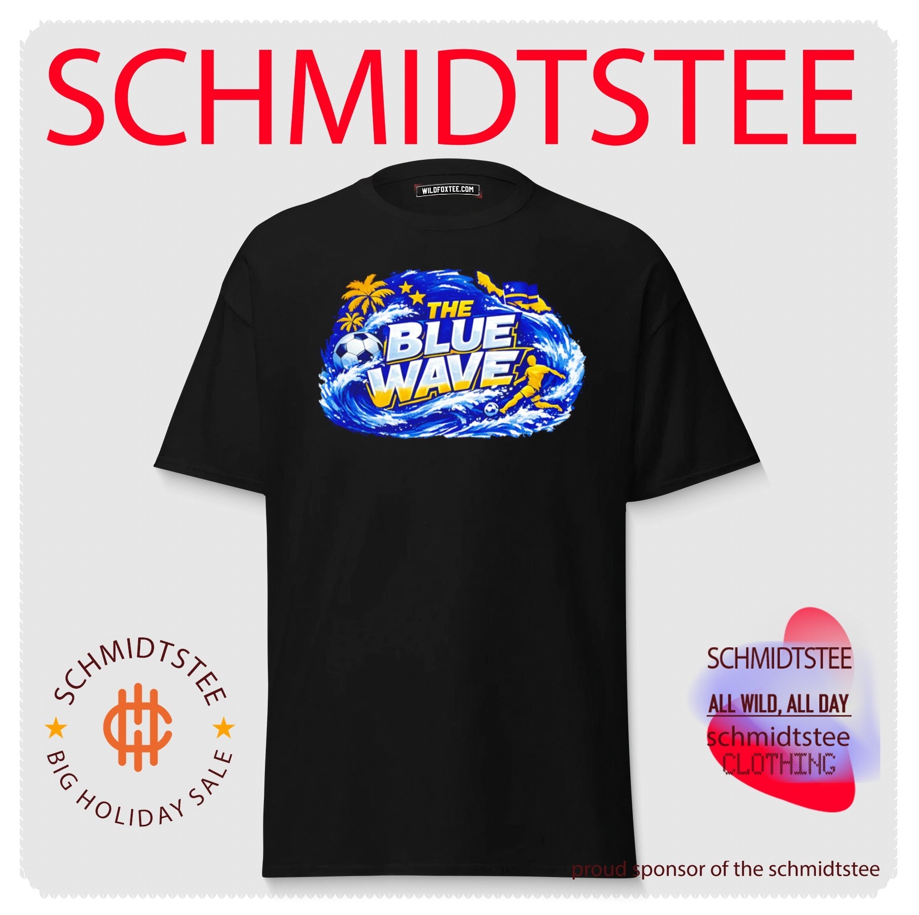 Curacao The Blue Wave soccer shirt