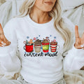 Current Mood Vintage Christmas Shirt, Christmas Tee, Coffee Lover Christmas Tee, Xmas Latte Shirt, Gift for Coffee Lover,...