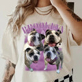 Custom Dog Picture Shirt ~ Unisex Apparel Relaxed Fit Printed In The USA Clothing Womenswear Casual Comfort Cotton Top...