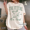 Custom Future Mrs Shirt, Personalized Bride To Be Comfort Colors Tee, Newly Engaged Gift For Her, Engagement Gift, In My...