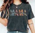 Custom Mama Shirt, Mom Shirt With Kids Names, Personalized Mom Tshirt, Mama With Children Names Tee Cotton Fabric Hoodie,...