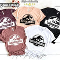 Custom Matching Family Saurus tshirts, Dinosaur Tee, Daddysaurus, Mamasaurus, Birthday Saurus Shirt, Custom Gifts,...