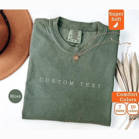 Custom Text Shirt, Personalized Custom Shirt, Custom Made Shirt, Your Photo Shirt, Matching Custom Shirts, Business Logo Shirt