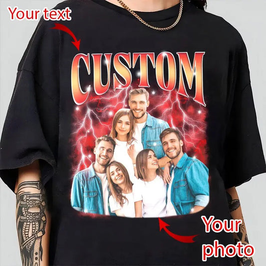 Custom Valentine Bootleg Tee, Custom Your Photo Tshirt, CUSTOM Your Own Bootleg Idea Here, Valentine Gift, HL44