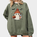 Cute Ghost Halloween Sweatshirt, Cute Ghost Comfort Shirt, Bougie Ghost Shirt, Halloween Coffee Shirt, Halloween...