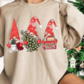 Cute Gnome Sweater, Christmas Gnomes Sweatshirt, Santa Gnome Sweatshirt, Christmas Family Shirt, Funny Xmas Sweatshirt,...