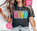 Cute Mama Shirt, Mother's Day Gift, Mama Crewneck, Oversized Shirt, Gift for Mom, Mom Shirt Comfort Cotton Hoodie, Sweatshirt
