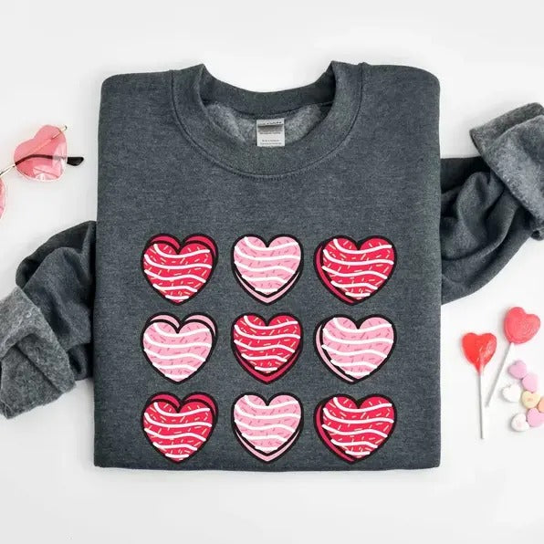 Cute Valentines Sweatshirt, Hoodie, T-Shirt | PureTeeCo.com