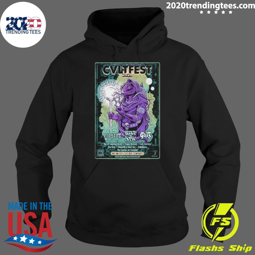 Cvltfest Café Indiependent, Scunthorpe, Uk May 30 2026 Tour Poster Shirt