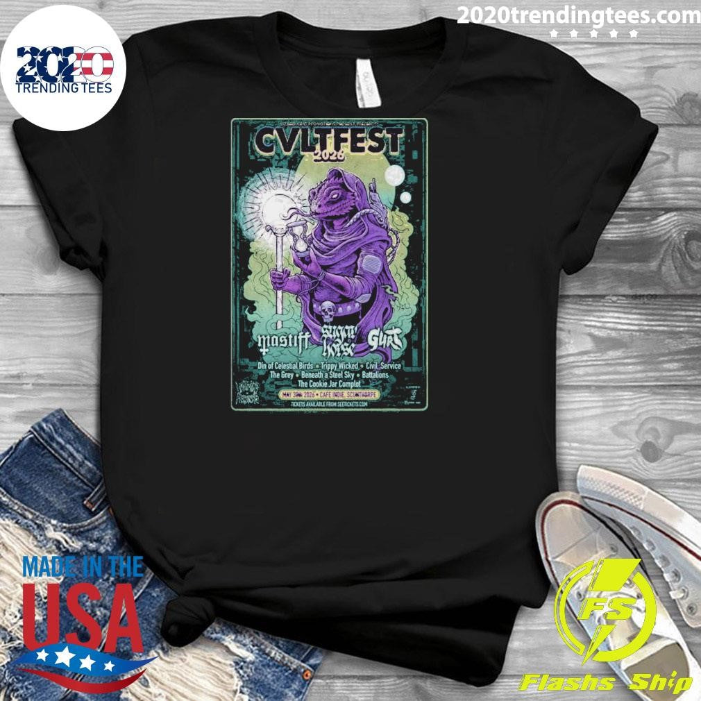 Cvltfest Café Indiependent, Scunthorpe, Uk May 30 2026 Tour Poster Shirt