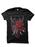 Cyber Punk samurai Black T-Shirt Hoodie, Sweatshirt | PureTeeCo.com