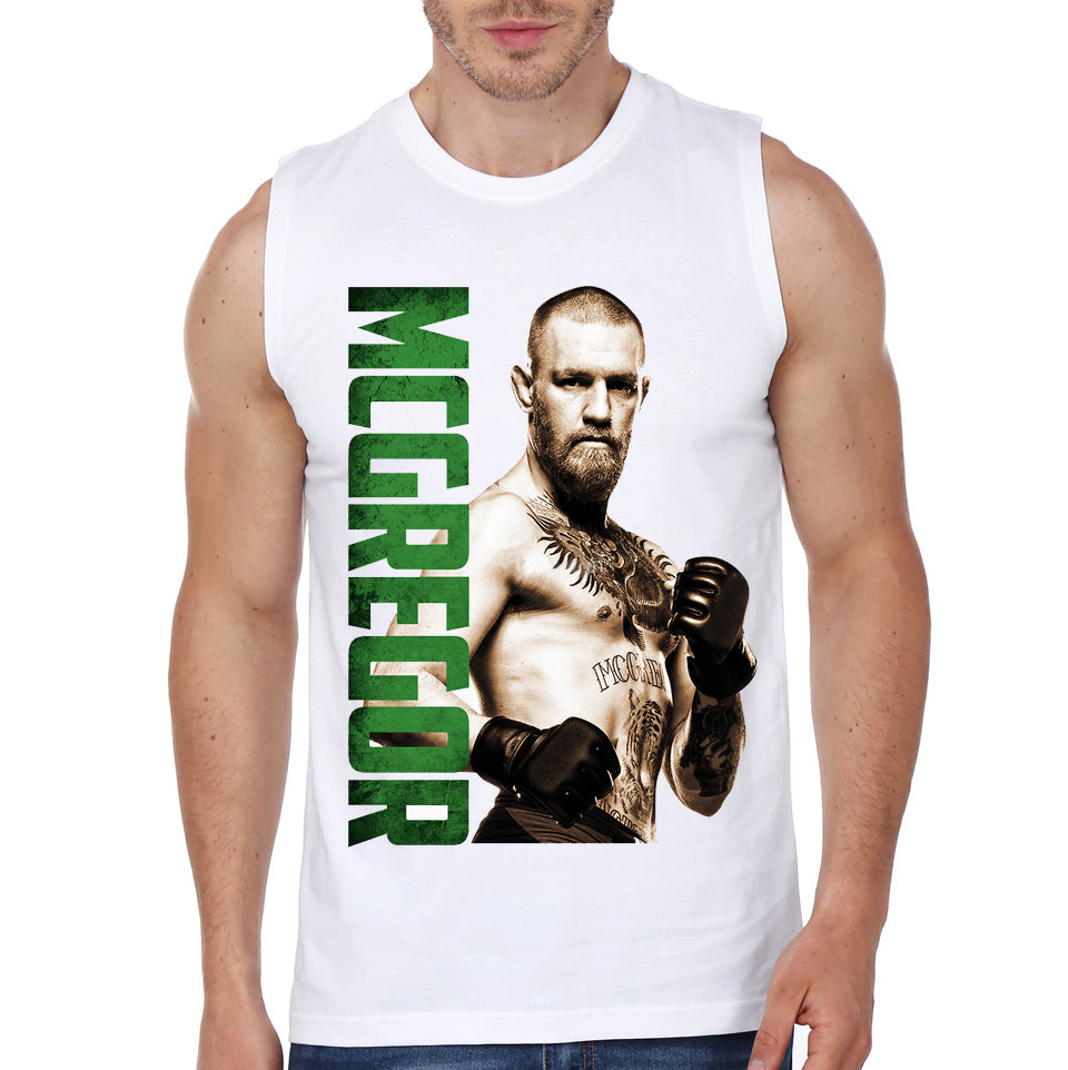 UFC Mcgregor White Vest T-Shirts, Hoodie, Sweatshirt | PureTeeCo.com