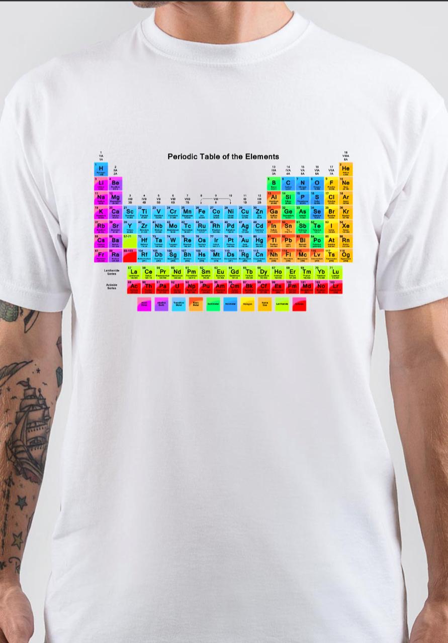 Periodic Table T-Shirt Hoodie, Sweatshirt | PureTeeCo.com