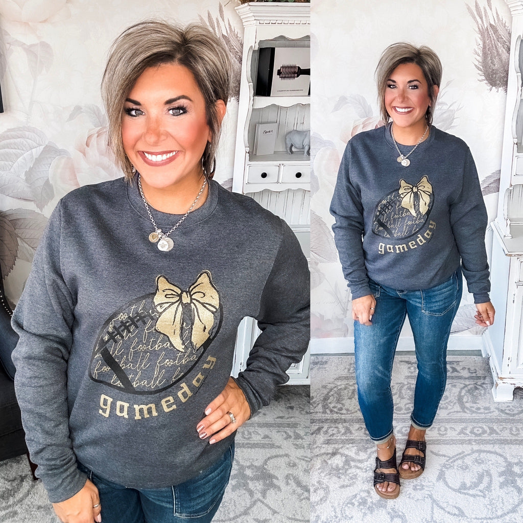 Gameday Football Sweatshirt T-Shirts, Hoodie | PureTeeCo.com (Image 1)