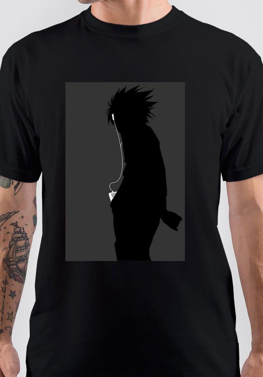 L Deathnote Black T-Shirt Hoodie, Sweatshirt | PureTeeCo.com
