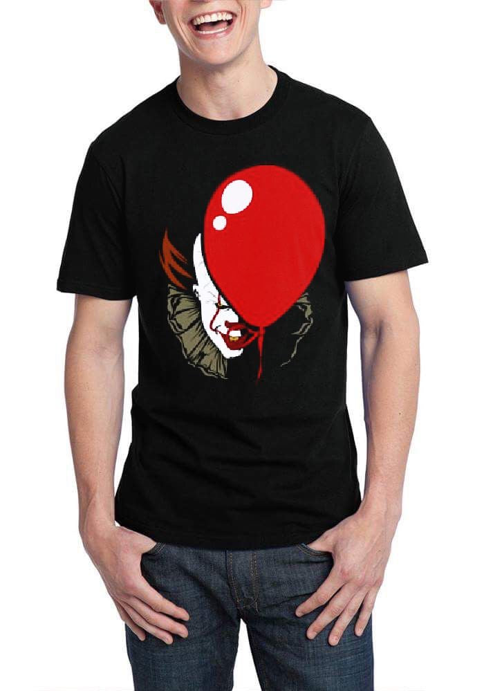 IT Pennywise Black T-Shirt Hoodie, Sweatshirt | PureTeeCo.com