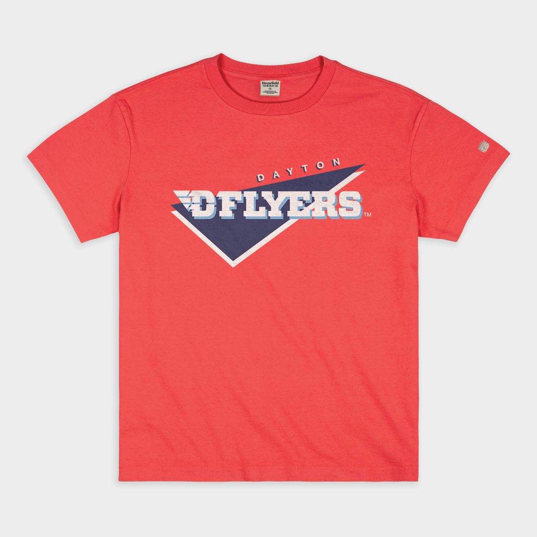 Retro 90's Dayton Flyers Vintage Heavyweight Tee Style001 Hoodie, Sweatshirt | PureTeeCo.com