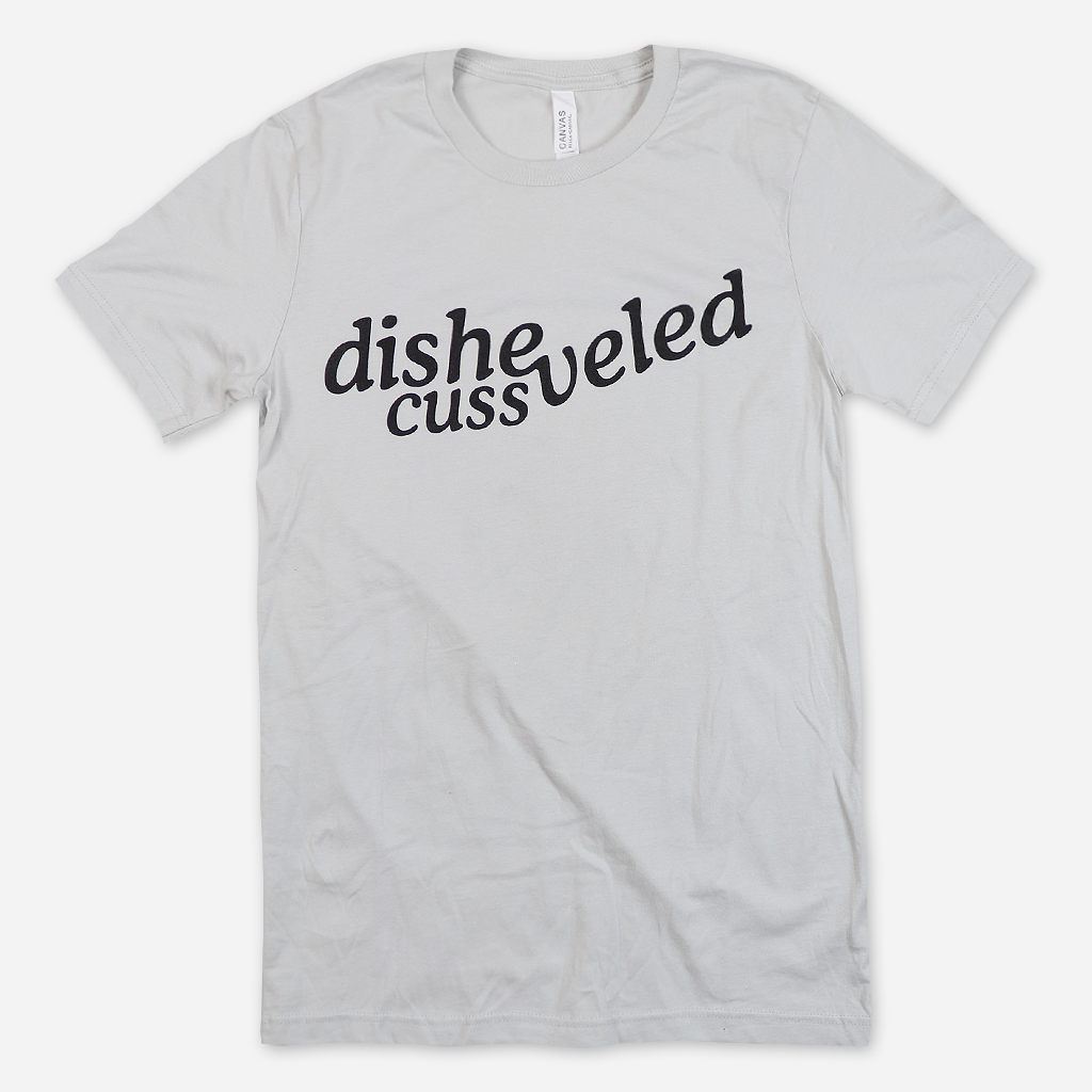 Silver DC Logo T-Shirt Hoodie, Sweatshirt | PureTeeCo.com (Image 3)