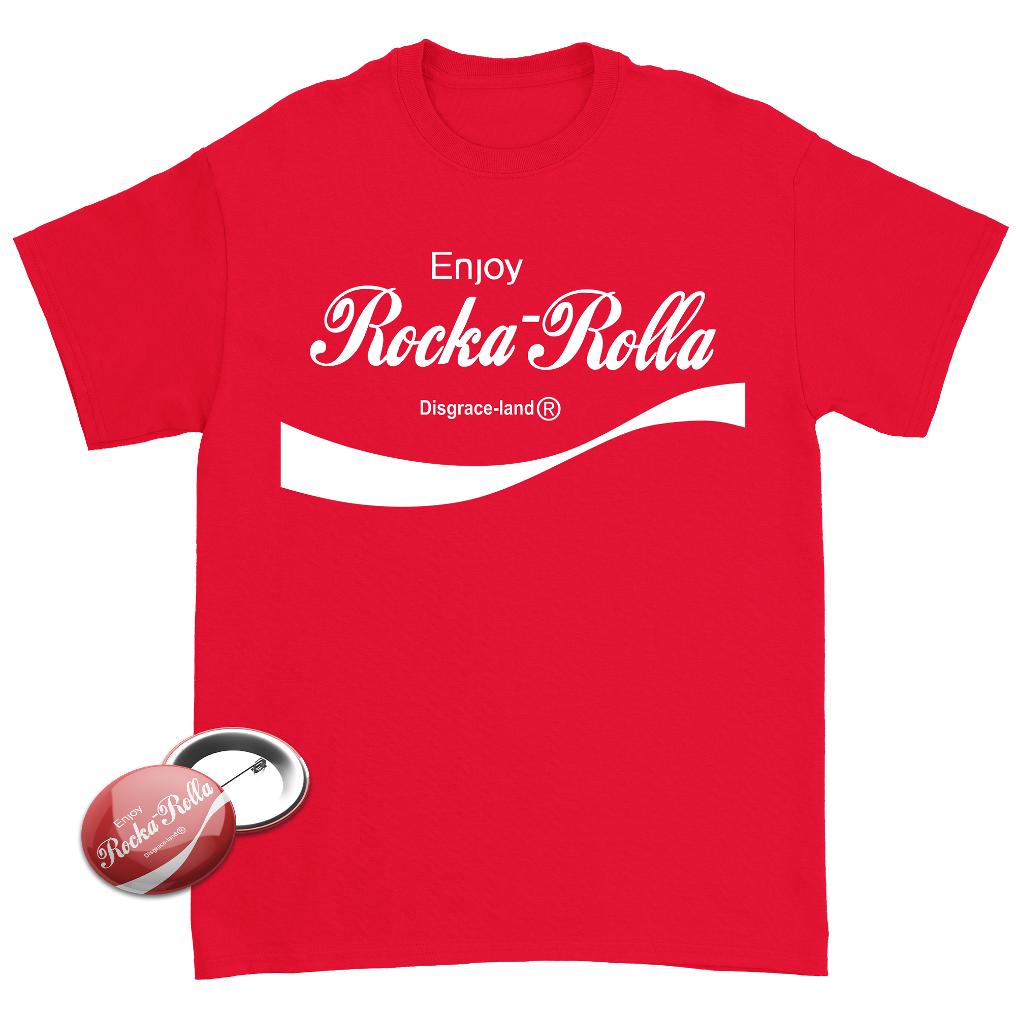 Rocka Rolla T-Shirt + Button Hoodie, Sweatshirt | PureTeeCo.com