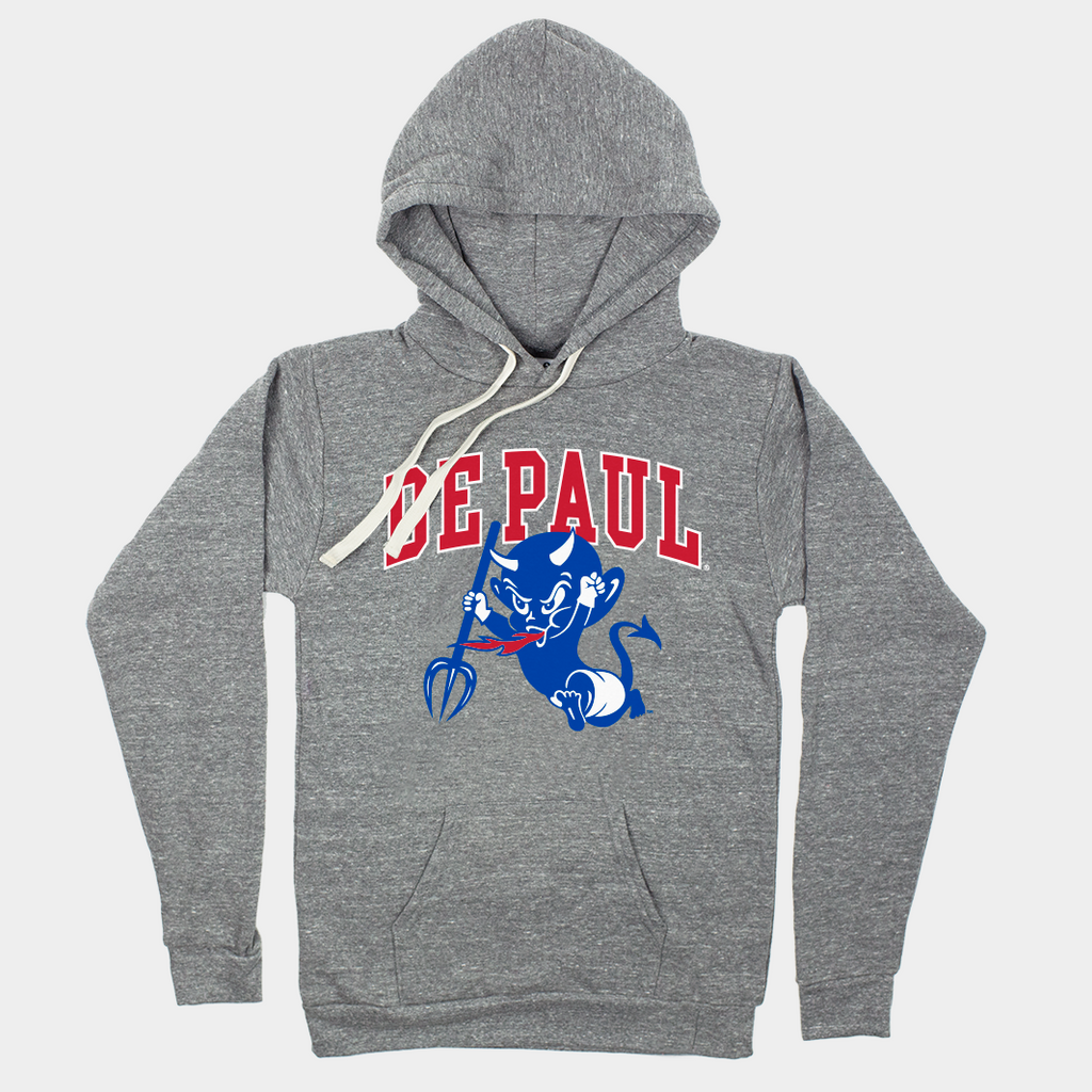 Retro DePaul Blue Demons Mascot Hoodie T-Shirts, Sweatshirt | PureTeeCo.com