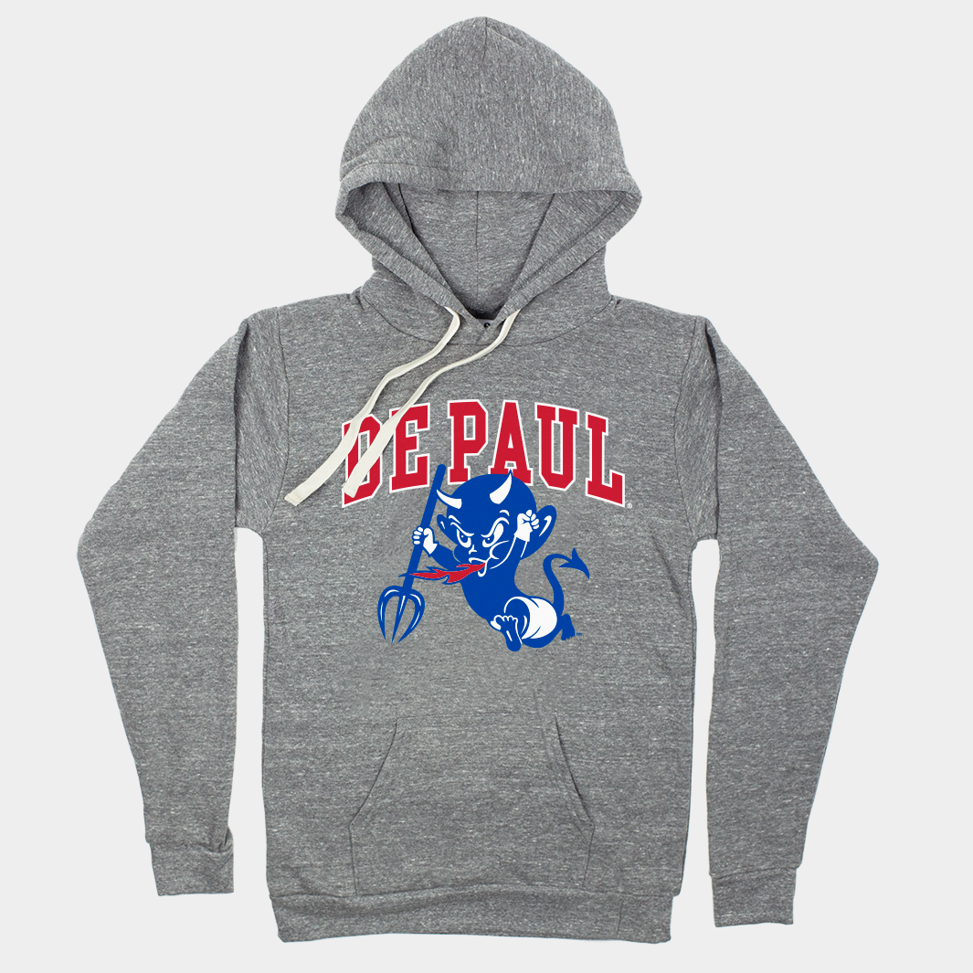 Retro DePaul Blue Demons Mascot Hoodie T-Shirts, Sweatshirt | PureTeeCo.com