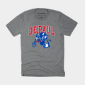 Retro DePaul Blue Demons Mascot T-Shirt Hoodie, Sweatshirt | PureTeeCo.com