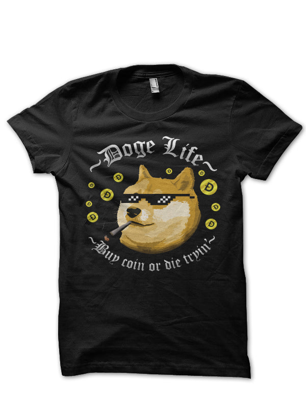 DOGE LIFE TSHIRT Hoodie, Sweatshirt | PureTeeCo.com
