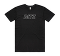 DITZ Logo Black T-Shirt Hoodie, Sweatshirt | PureTeeCo.com