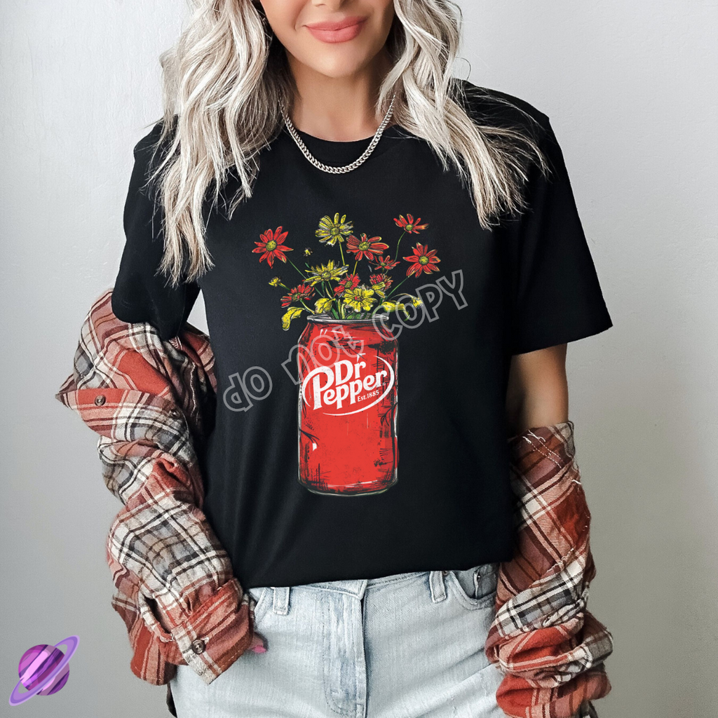 DP FLORAL TEE Hoodie, Sweatshirt | PureTeeCo.com (Image 1)