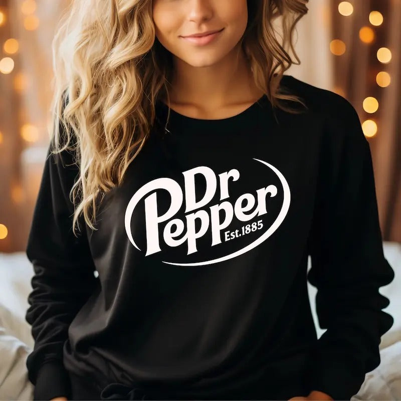 DR.PEPPER Sweatshirt, Dr.P, Dr. Pepper Hoodie, Dr.Pepper Unisex Crewneck, Dr.Pepper Gifts, Fathers Day Gift, Soda...