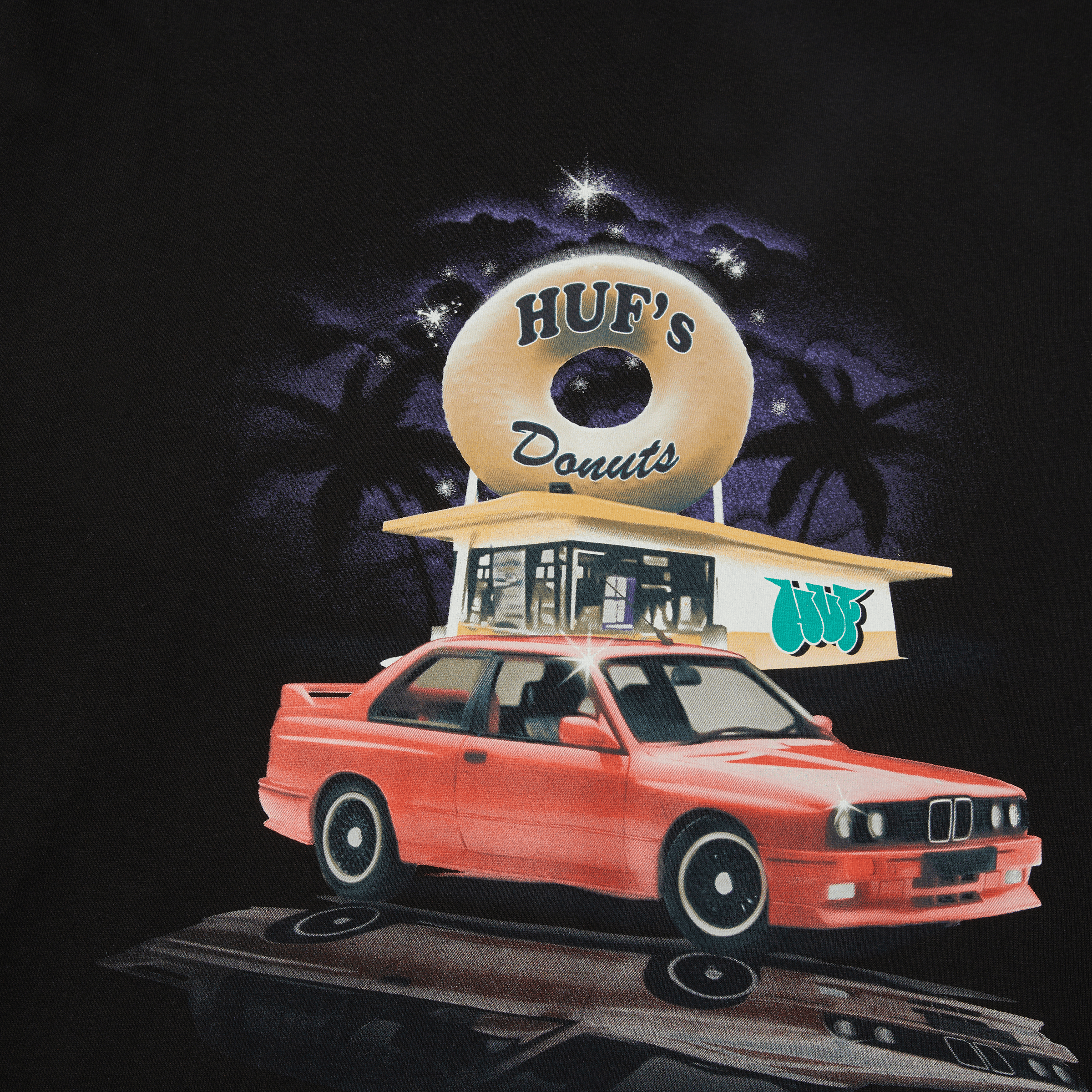 Drive Thru Long Sleeve T-Shirt Hoodie, Sweatshirt | PureTeeCo.com (Image 2)