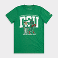 Retro DSU Statesmen and Fighting Okra Tee Hoodie, Sweatshirt | PureTeeCo.com (Image 1)