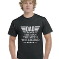Dad The Man The Myth The Legend Adults T-shirt Men Daddy Father Tee Top  sweater and hoodie Sweatshirt | PureTeeCo.com
