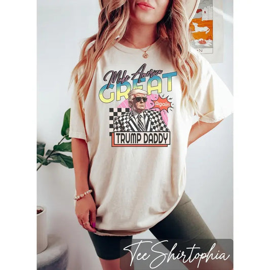 Daddy's Home Shirt Trump 2024 Shirt Republican Gift 2024 Trump Shirt Republican T Shirt Election Shirt Political Sweatshirt Mug Shot
