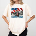 Daddy's Home Unisex Comfort Colors Shirt, President Trummp Graphic Tee, MAGA Unhinged Tees, Trummp 47 Oversized T-shirt,...