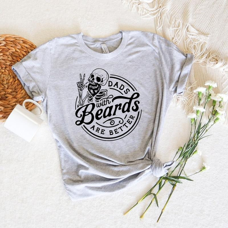 Dads with Beards are Better Shirt,Funny Dad Gift,Beard Shirt,Cool Dad Shirt,Fathers Day Gift Hoodie, Sweatshirt