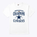 Dak Prescott wearing Dallas Cowboys 1960 Super Bowl XXX Champions T Shirt