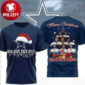 Dallas Cowboys How Bout Them Boys Christmas Two Sided Shirt