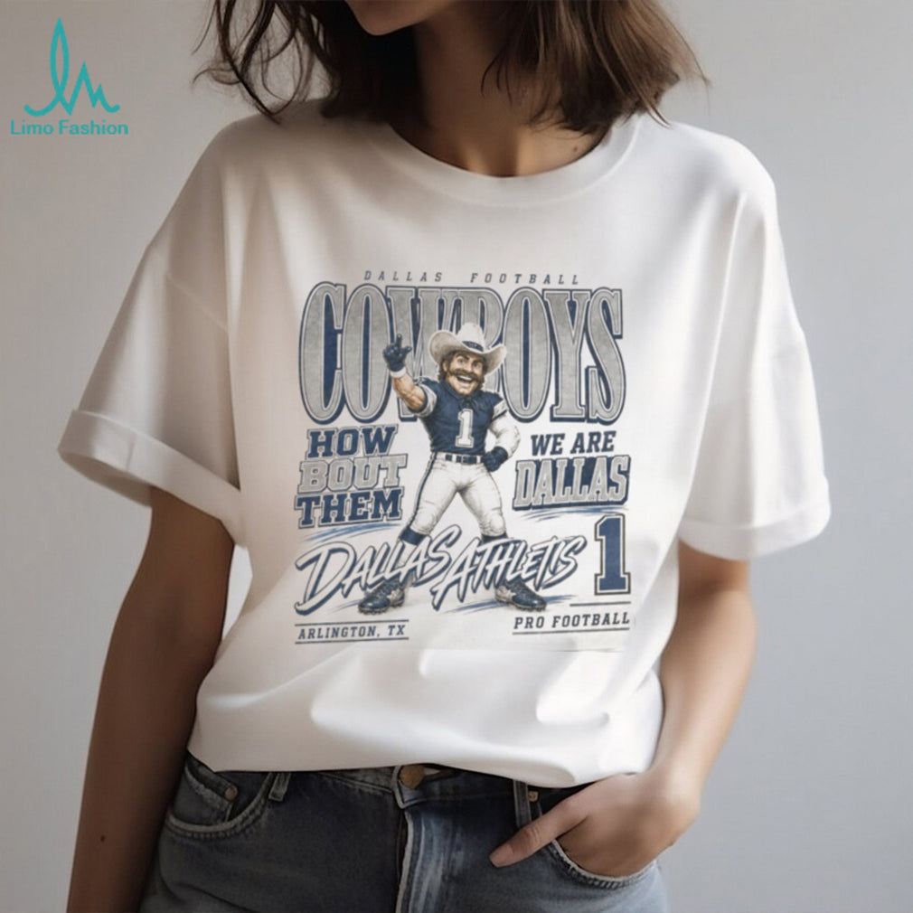 Dallas Cowboys Mascot Football How Bout Them Pro Shirt
