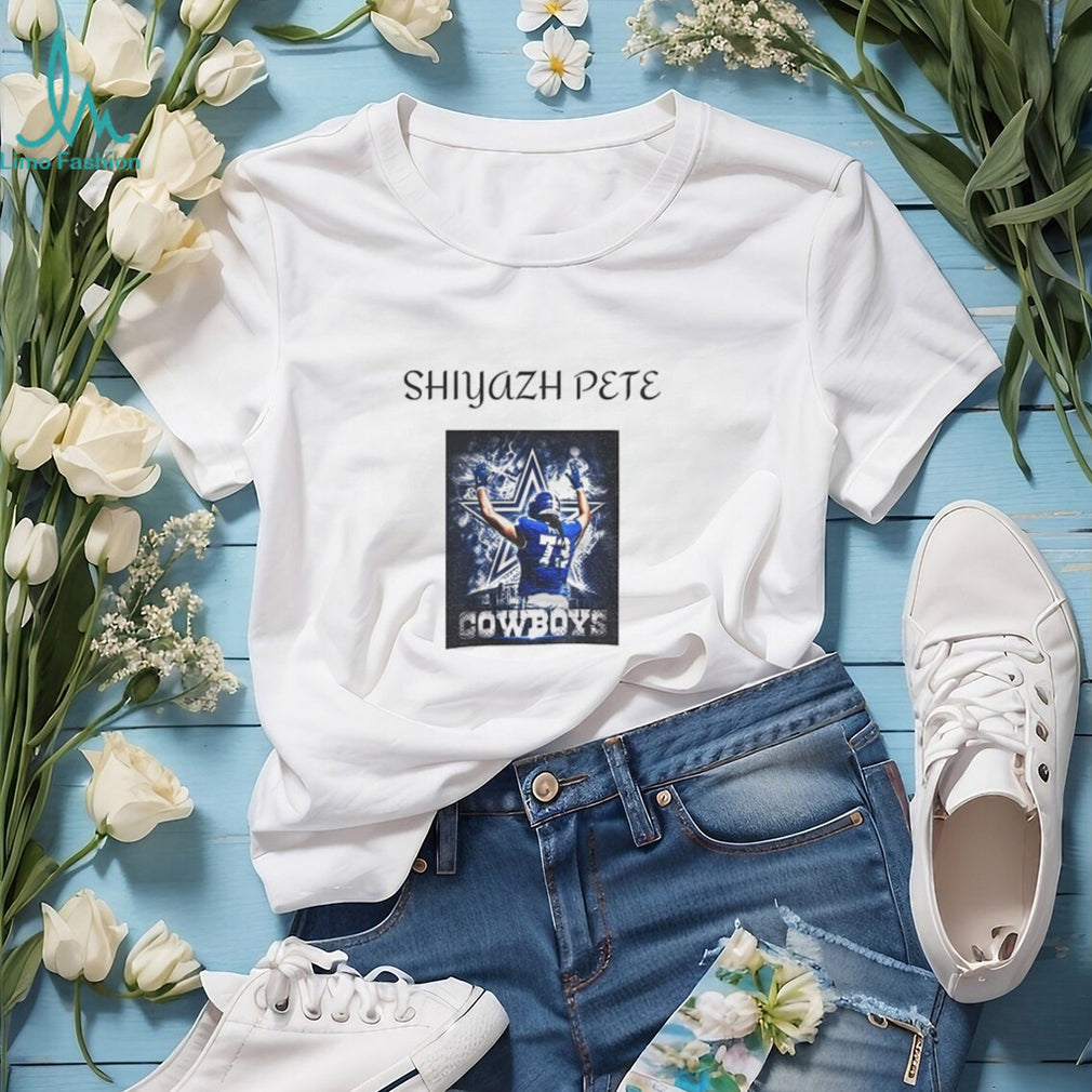 Dallas Cowboys Shiyazh Pete 73 football player shirt