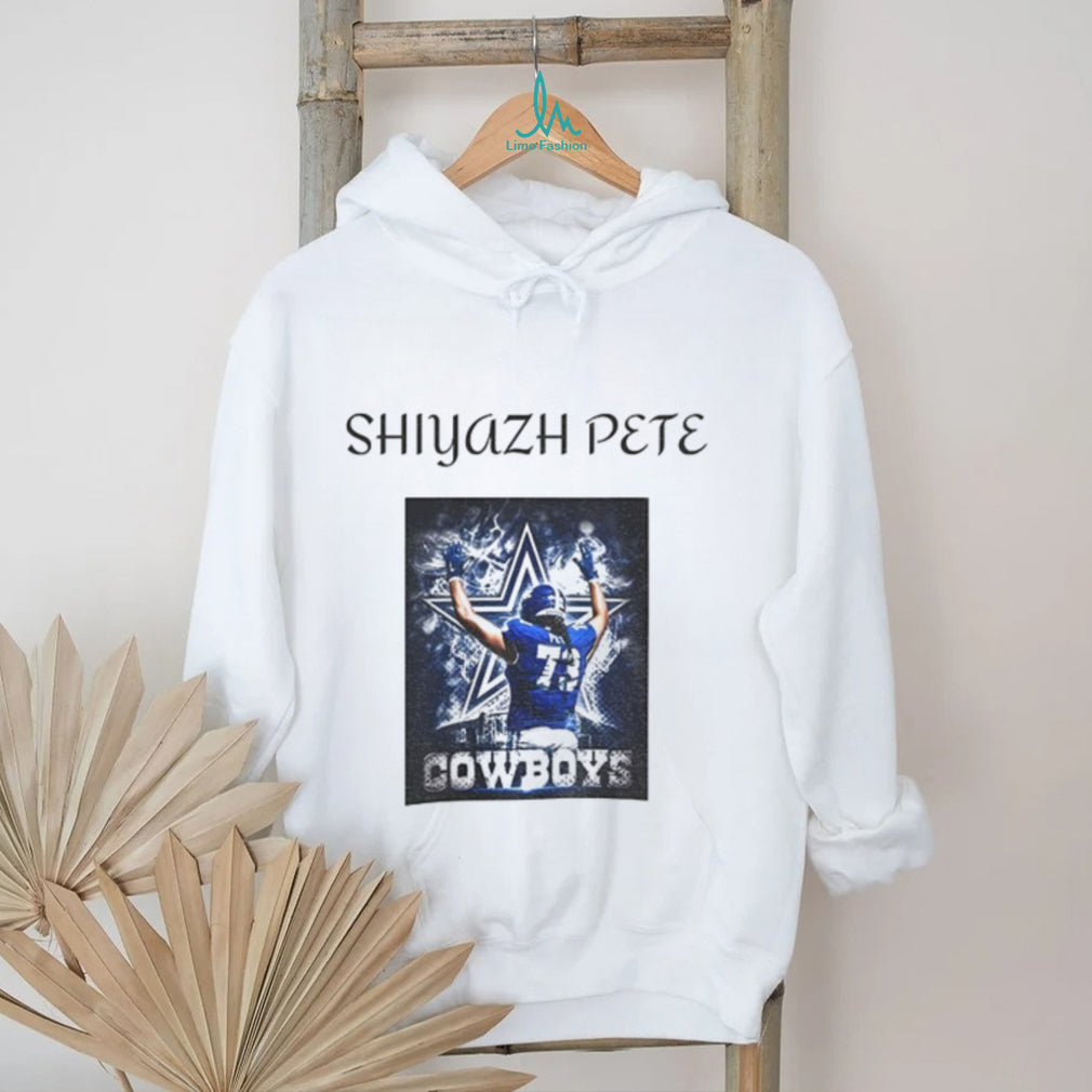 Dallas Cowboys Shiyazh Pete 73 football player shirt