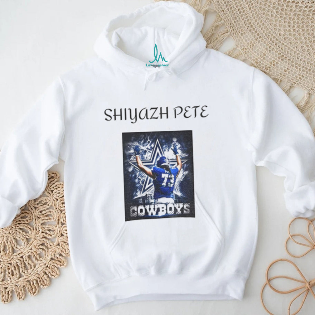 Dallas Cowboys Shiyazh Pete 73 football player shirt