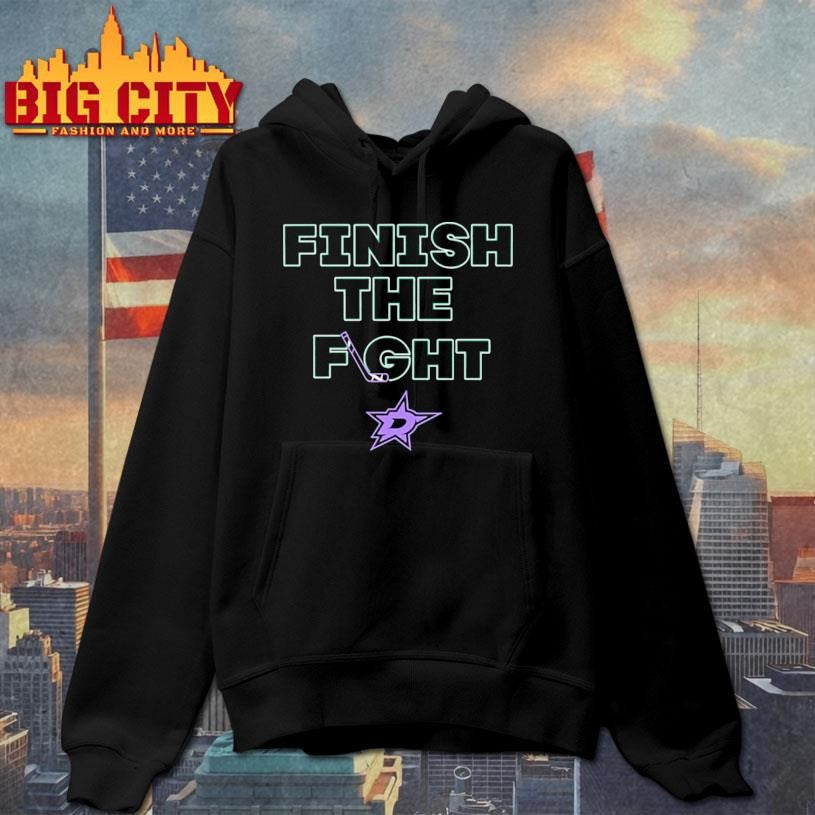 Dallas Stars Hockey Finish The Fight Shirt