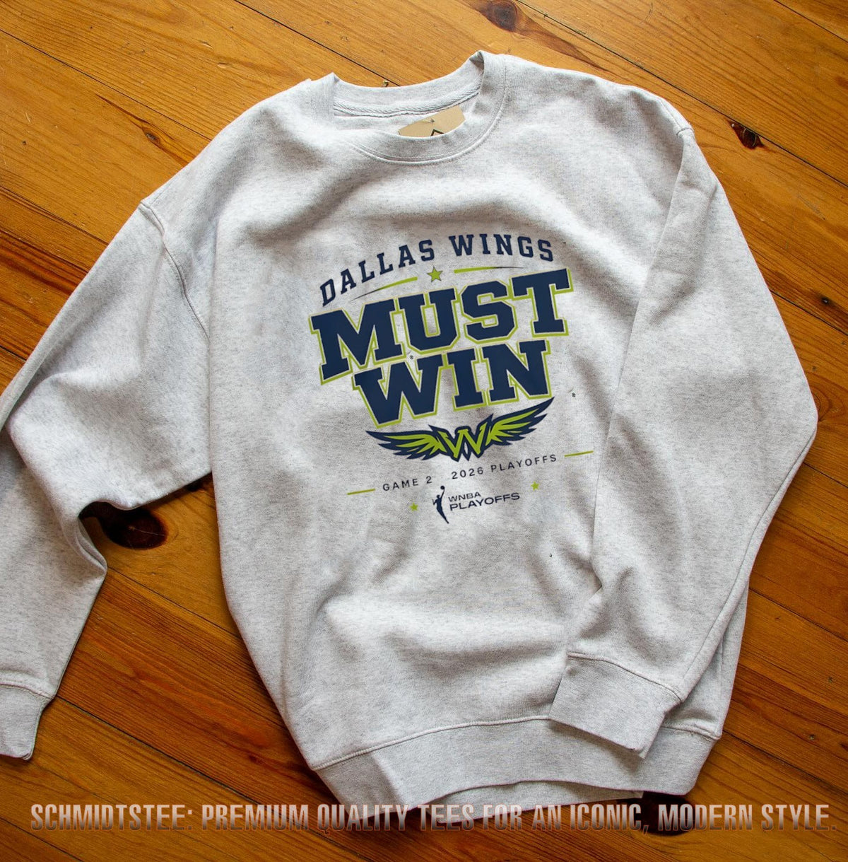 Dallas Wings Must Win Game 2 Basketball WNBA Playoffs 2026 Shirt