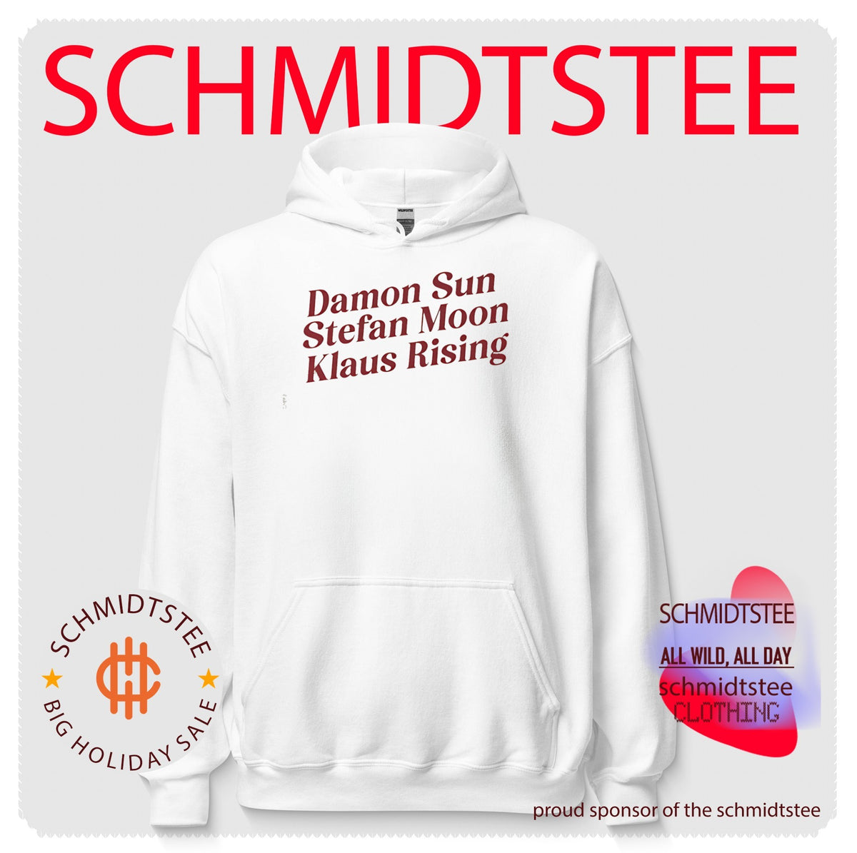 Damon Sun Stefan Moon Klaus Rising shirt
