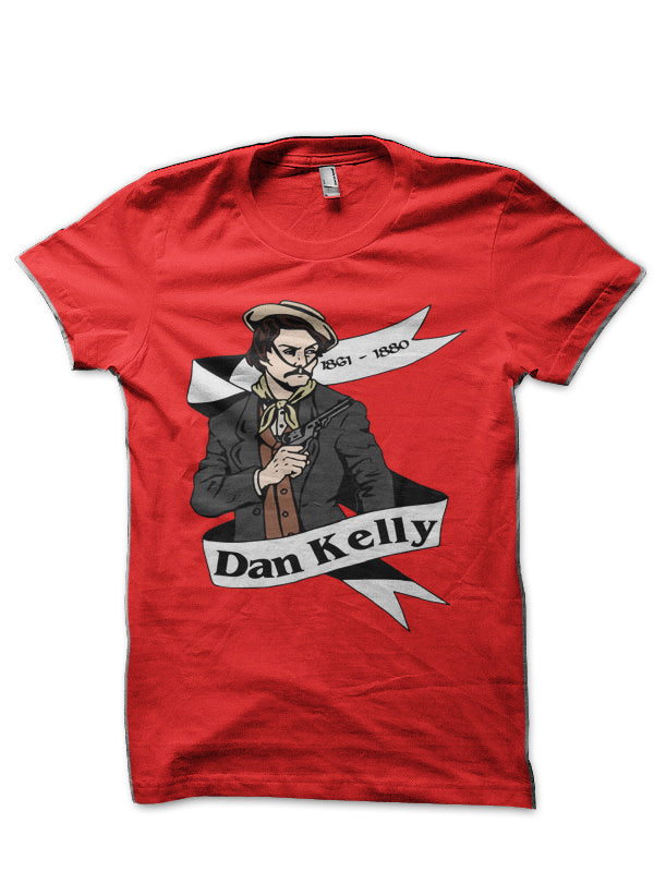 Dan Kelly (Banner) Red T-Shirt Hoodie, Sweatshirt | PureTeeCo.com