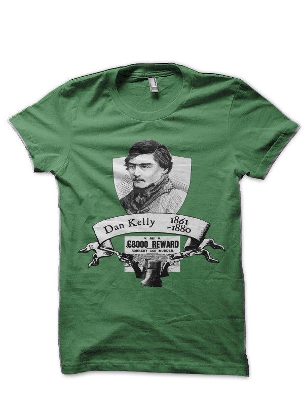 Dan Kelly Outlaw Green T-Shirt Hoodie, Sweatshirt | PureTeeCo.com