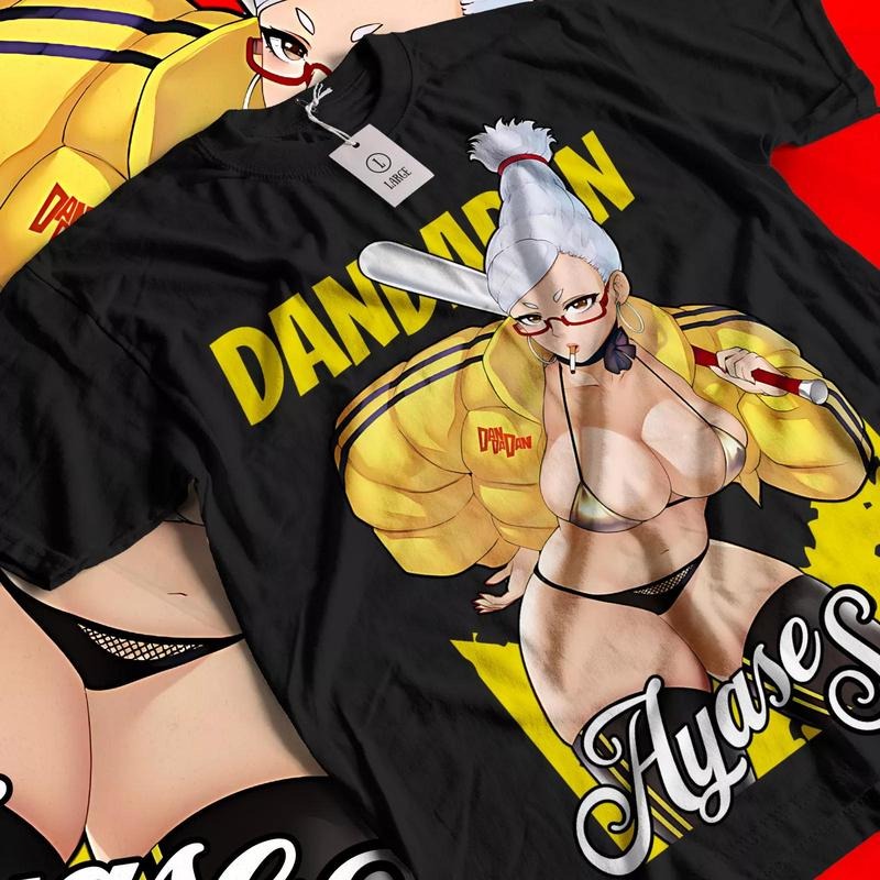 Dandadan Ayase Seiko T-shirt Cosplay Momo Anime Gift Shirt All Sizes Hoodie, Sweatshirt | PureTeeCo.com