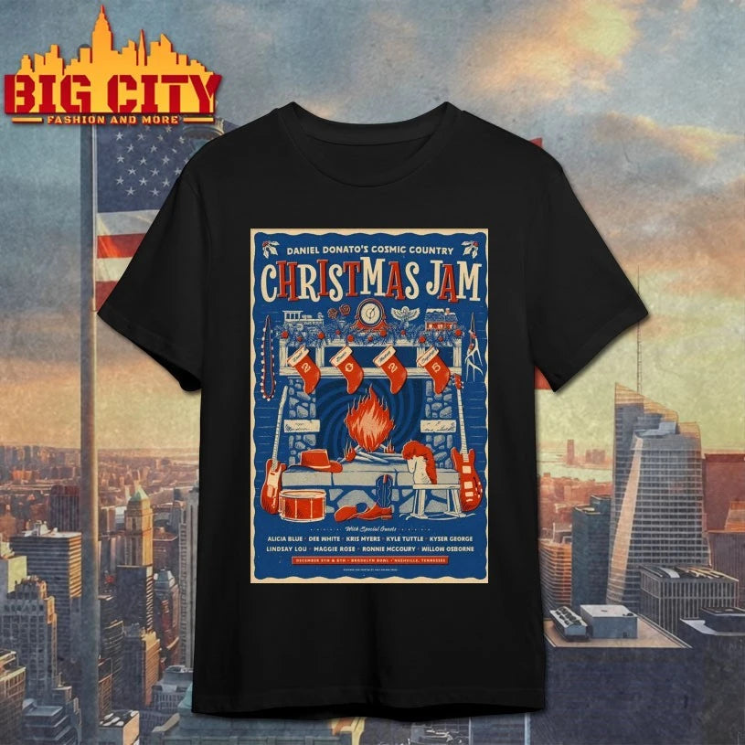 Daniel Donato’s Cosmic Country Dec 5-6 2025 Nashville TN Poster shirt